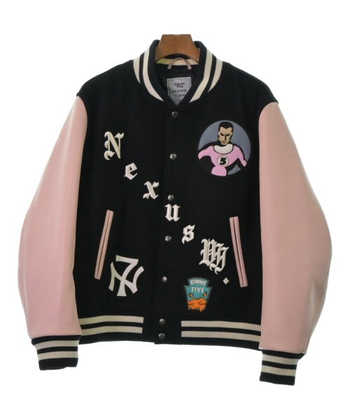 NEXUS 7 Varsity Jacket PinkxPink S 2200438837027 | eBay