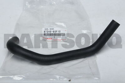 8724560F10 Genuine Toyota HOSE, WATER 87245-60F10 | eBay 