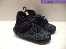 Size Large Women Shoes Muk Luks Mollie Slippers 501 Dark Purple 1100014