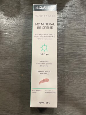 MDSolarSciences MD Mineral BB Creme SPF 50  1.23 oz. BB & CC Cream 4/25