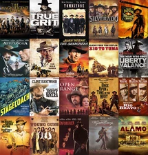 Western Movie TV Show DVD Lot Choose Your Own Combined Shipping Discount