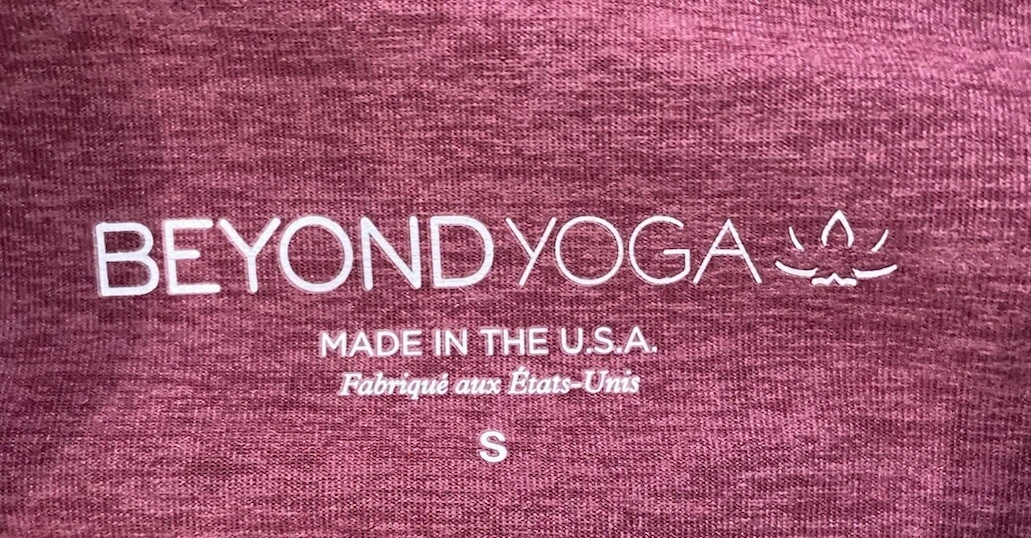 beyond-yoga elastic criss cross ankle leggings