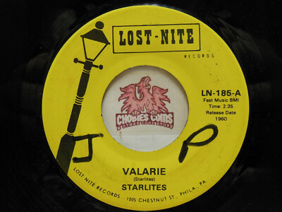 Starlites   Valarie / Way Up In The Sky, 45 RPM VG+ (16C)