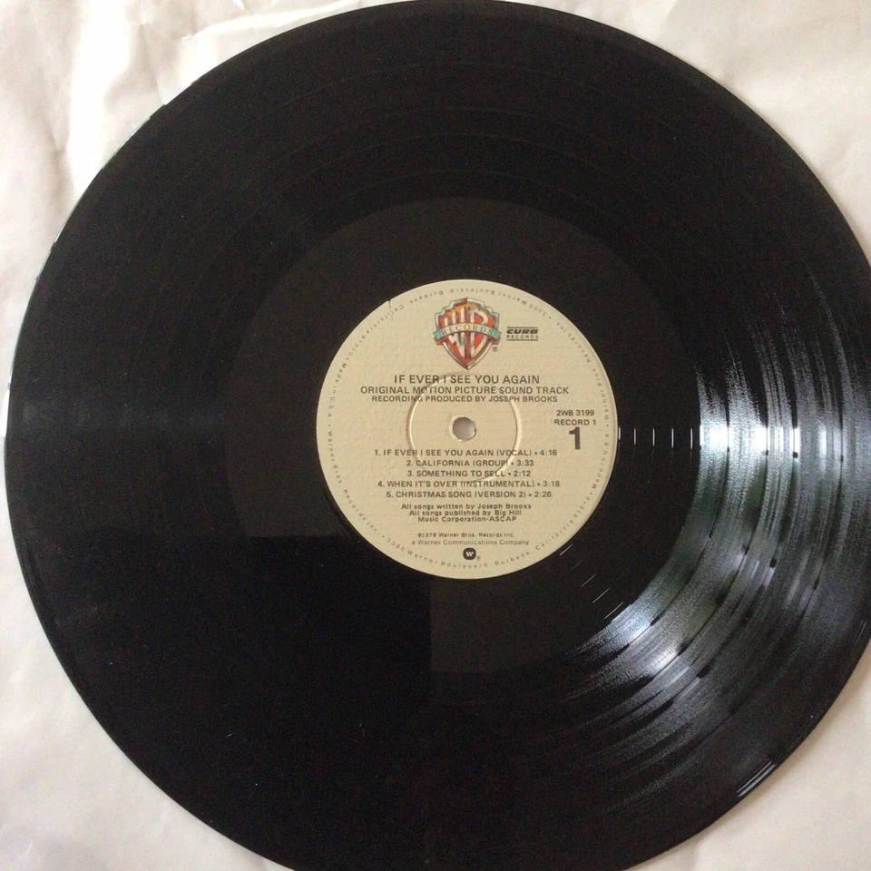 IF EVER I SEE YOU AGAIN-DEBBY BOONE-2 Record Soundtrack-Excellent Condition-1978 - Image 4 of 4