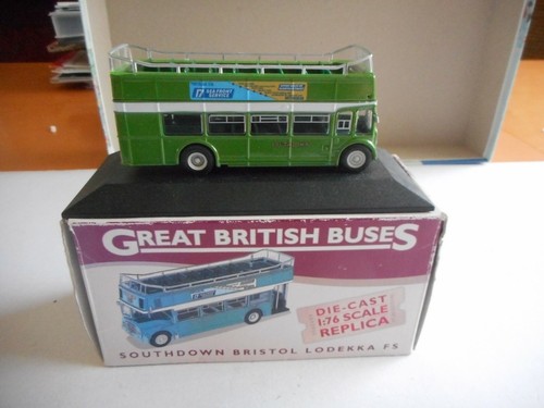 Atlas Great British Buses 4655 102 Bristol Lodekka FS Southdown 1:76 + box - Picture 4 of 7