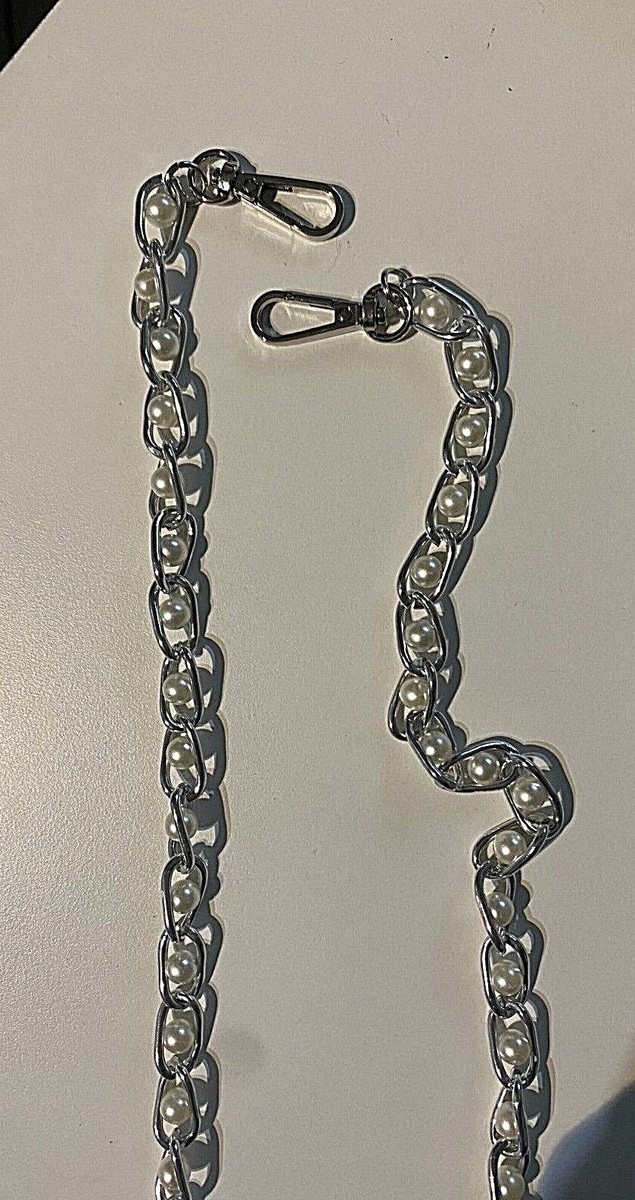 40/100/120 cm Catena in osso di serpente Oro/Argento/Nero Tracolla di ricambio in metallo Tracolla Borsa a tracolla Accessorio per borsa a catena  1524