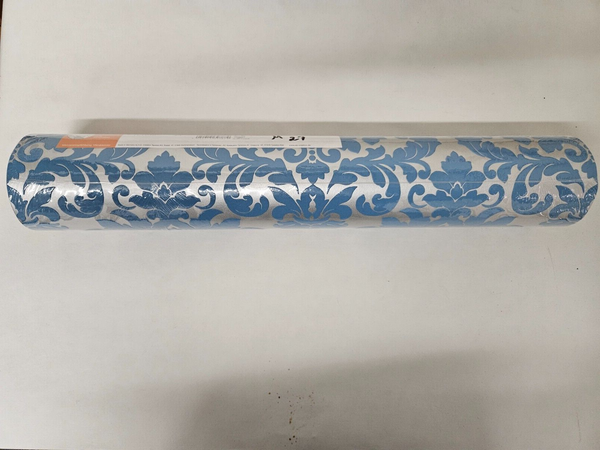 3 Rollen As Creation Vliestapete Barock Blau Silber Glanz 0,69€/Meter TLT016-image