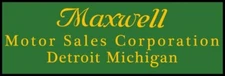 Maxwell Automobiles of Detroit Marquee NEW Metal Sign 6"x18"  Free Shipping