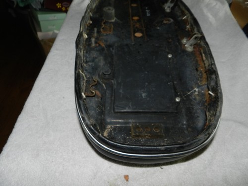1973 Honda CB350 CB 350 Full One Piece Seat 2x30S - Picture 10 of 10