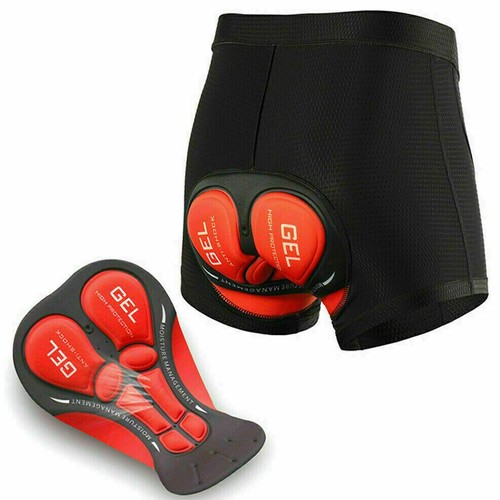 Herren Radhose 5D Gel gepolstert Unterwäsche MTB Mountainbike Fahrrad kurze Hose - Bild 3 von 15
