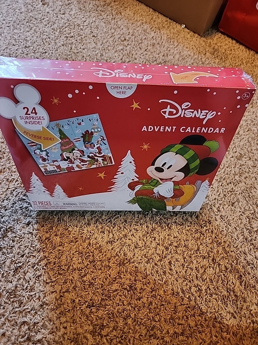 Disney Advent Calendar New 32pc 24 Surprise's Sealed | eBay