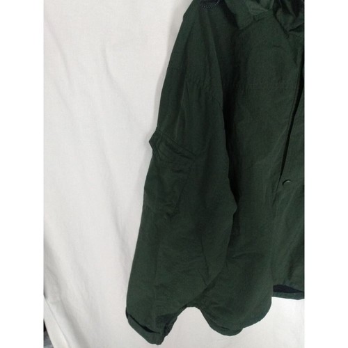 Vintage Chaps Ralph Lauren Green Pullover Windbreaker Half Zipper Mens L - Bild 10 von 15