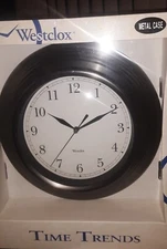 Westclox Time Trends Metal Case 46249