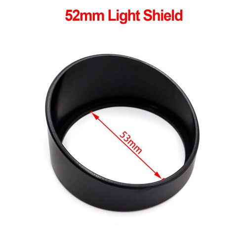 Supporto manometro auto universale 52 mm nero singolo doppio triplo manometro auto pod - Foto 7 di 35