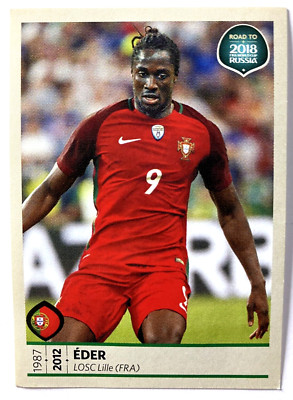 2018 FWC ROAD TO RUSSIA Panini Sticker #159 EDER Portugal