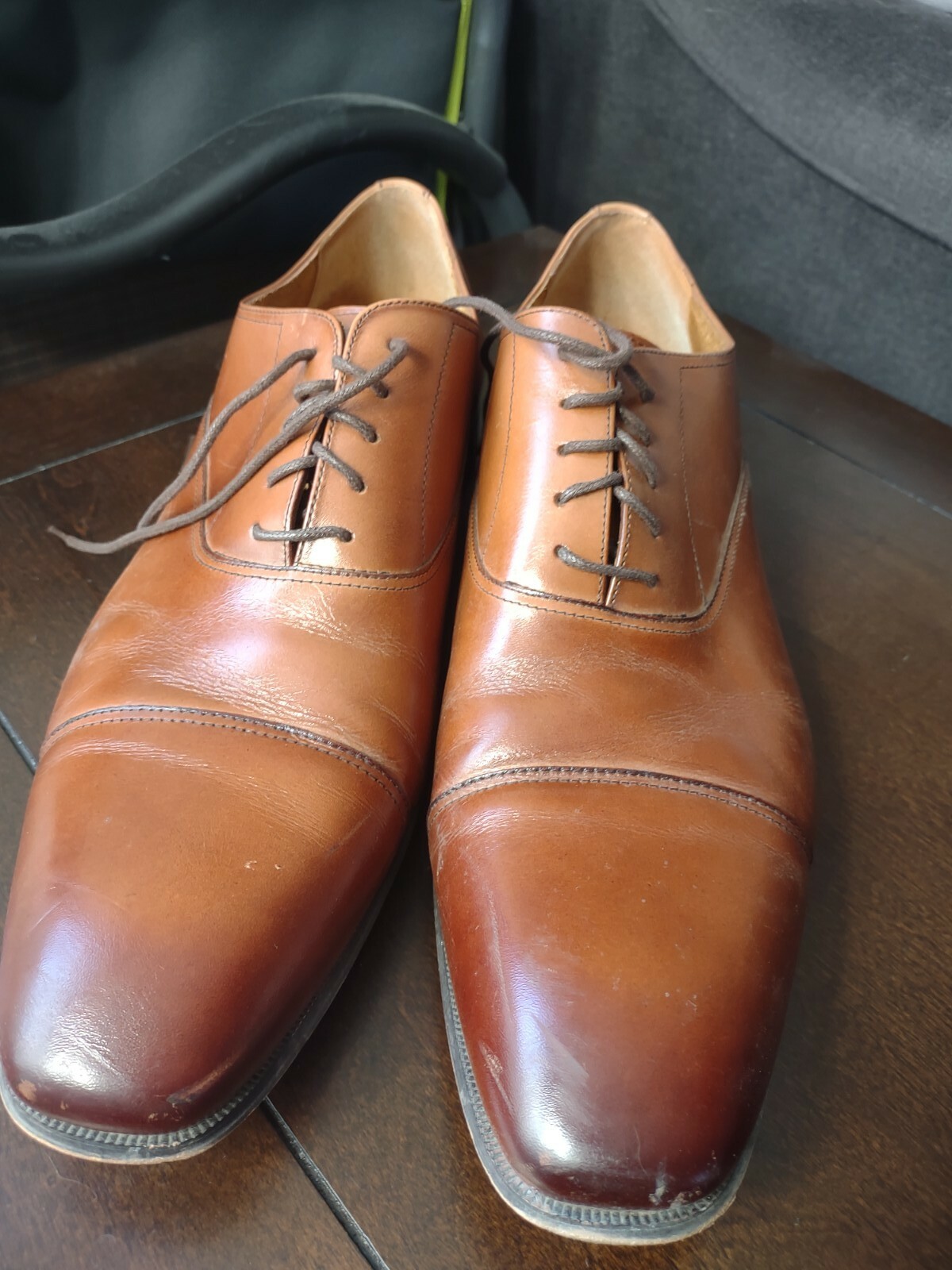 Oxford, Size 15 Brown Dress Shoe | eBay