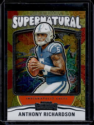 Anthony Richardson auto RC ルーキー 2023 Panini Contenders #1 Anthony Richardson Rookie