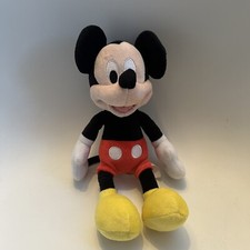 Mickey Mouse Plush Red Shorts Yellow Boots 9" Disney Stuffed Toy