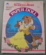 beauty and the beast paper dolls
