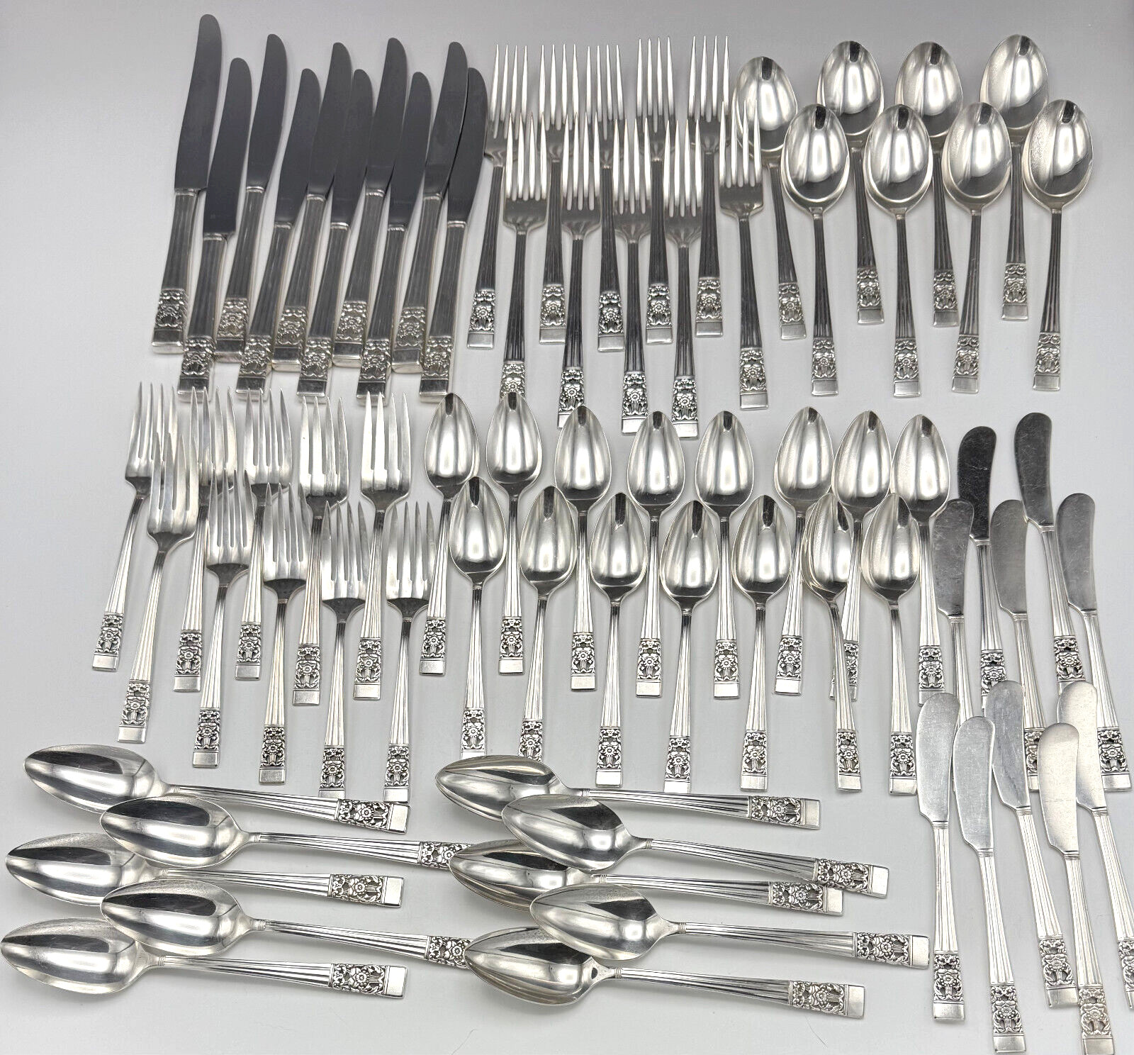 Community Corination Silverplate Service for 8 Plus Extras 7