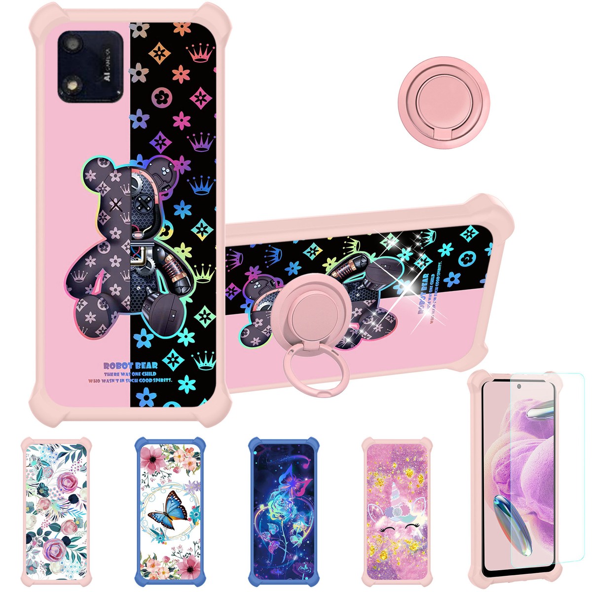 for Foxx Foxxd A56 Phone Case Cover Glass Screen Protector T1 | eBay