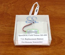 7.2v SportDOG FieldTrainer SD-400 Replacement Battery for Remote Transmitter 