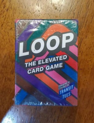 Loop The Elevated Card Game by Transit Tees Chicago Train Strategy Gaming Sealed