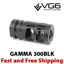 VG6 Precision GAMMA 300BLK Muzzle Brake /Compensator 300 Blackout / .308 - NEW