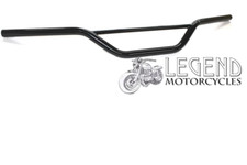 Honda XL125 XL185 XL250 XL600 4" Rise Handlebars 7/8 22mm Black -- W5-06