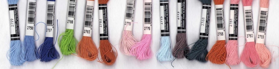 Lot of 15 DMC Flower Thread Embroidery Floss Cross Stitch Needlepoint - Image 2 of 4