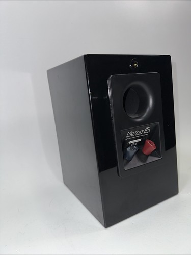 Martin Logan Motion 15 Bookshelf Speaker Gloss Piano Black MINT - Picture 6 of 11