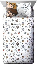 Harry Potter "Charms" Twin Microfiber Sheet Set-AB07V9P7LSG8