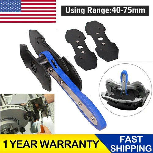 Car Ratchet Brake Piston Spreader Wrench Caliper Pad Install Tool Press Portable
