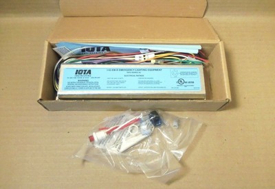 New In Box IOTA I-42B I-42-EM-B TBTS Series AC Emergency Lighting