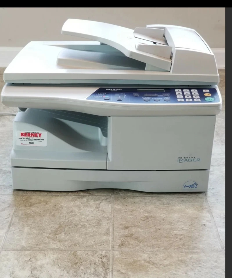SHARP AR-168S ALL-IN-ONE LASER PRINTER FULLY FUNCTIONAL VERY CLEAN SEE PICTURES! - Image 2 of 4
