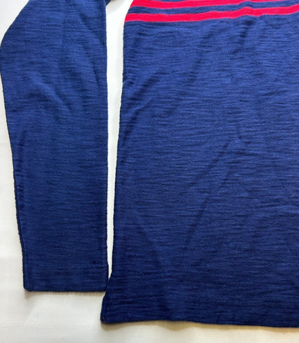 Vineyard Vines Boys Rugby Polo Long Sleeve Stripes Shirt Size XL (18) Blue Red - Picture 15 of 18