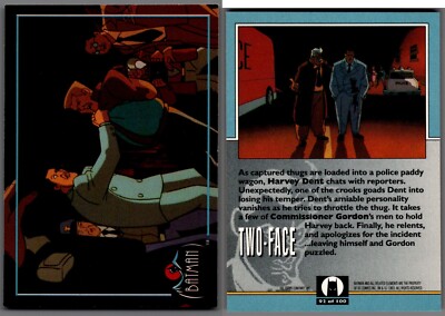 1992 DC, Batman the Animated Series, #92/100 Two-Face