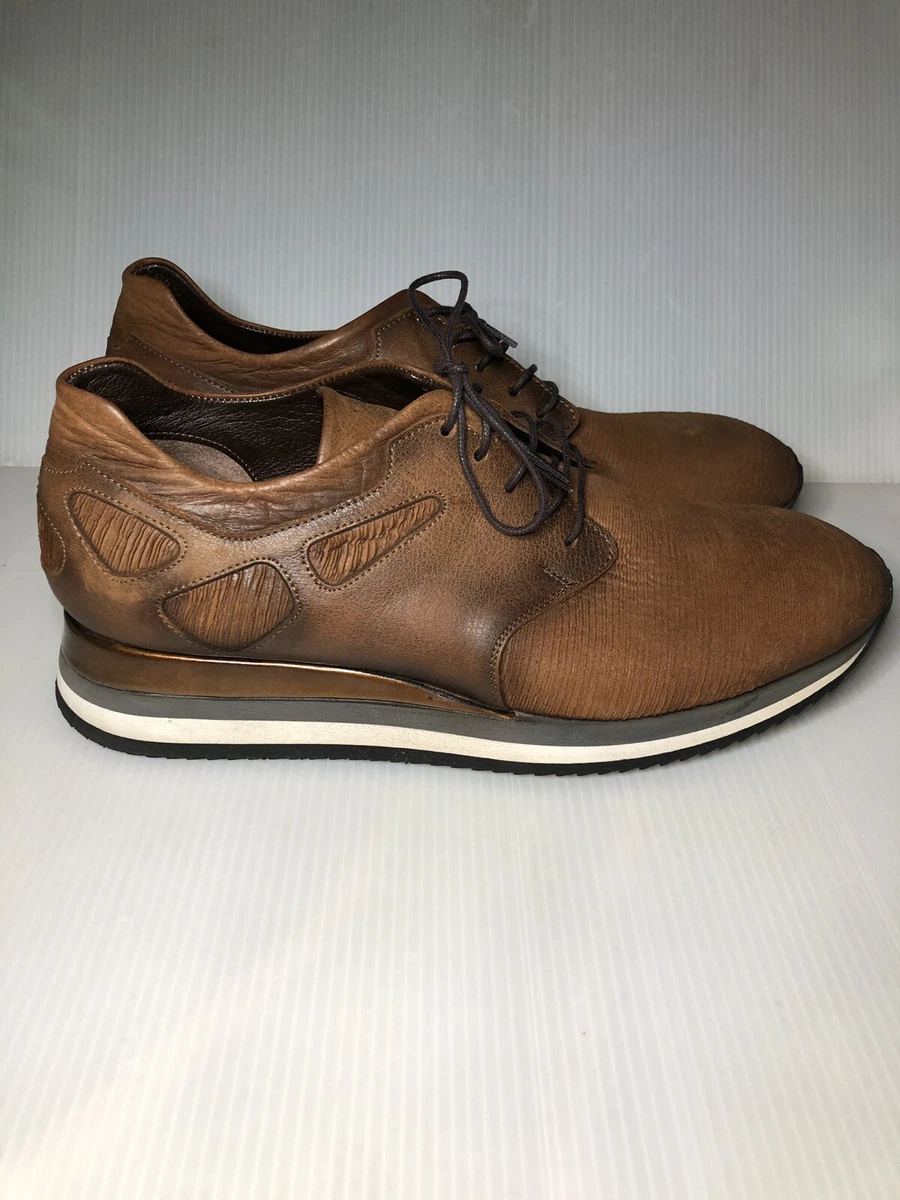 Nice leather best sale sneakers
