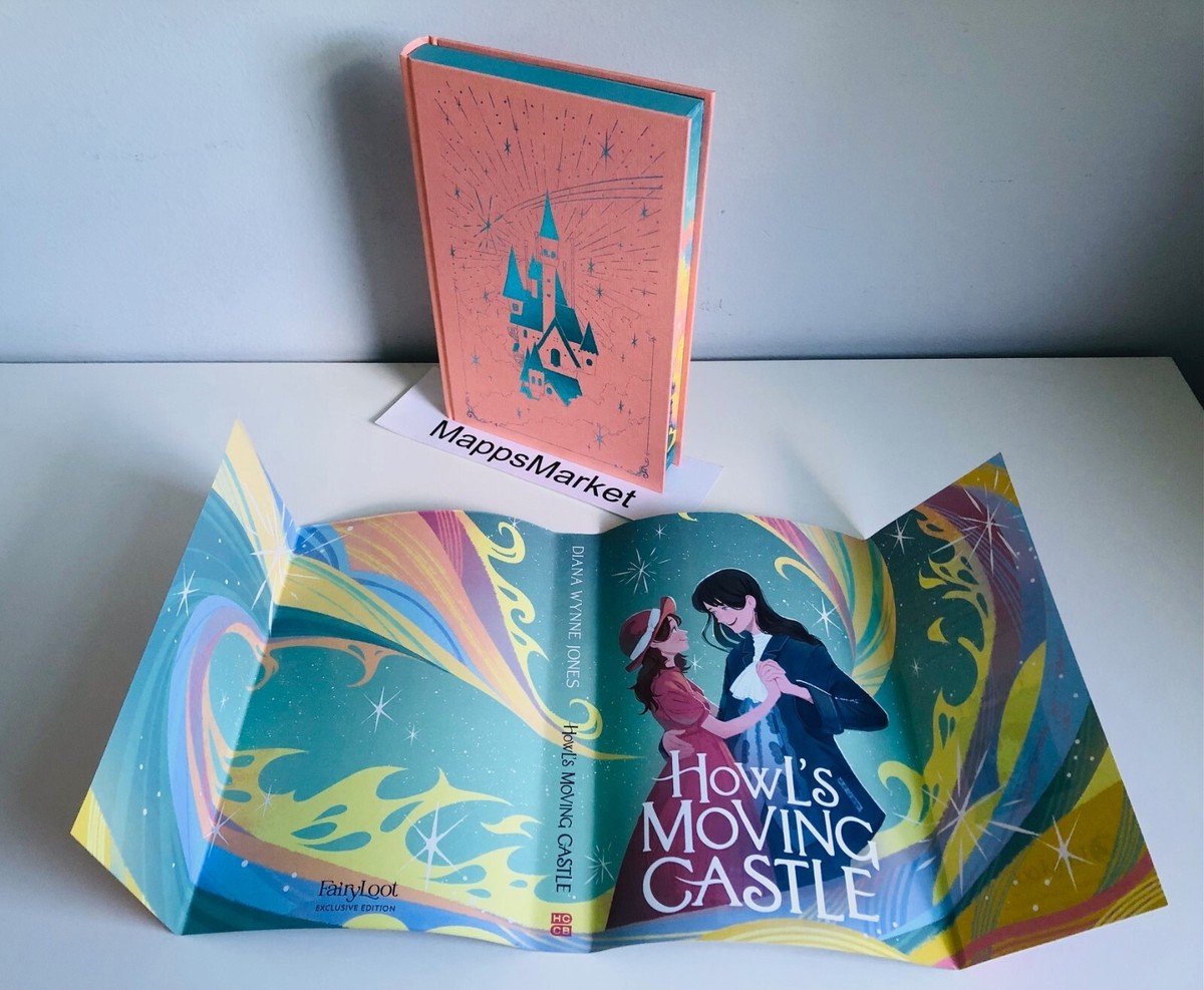 HOWL'S MOVING CASTLE by Diana Wynne Jones FAIRYLOOT EXCLUSIVE HC