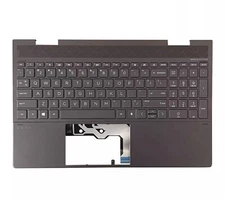 New For HP ENVY X360 15-EE 15-ED 15M-EE Palmrest Top Case with Backlit Keyboard