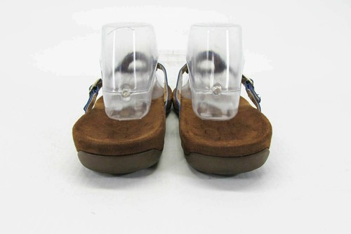 Vionic Women Shoe Ricci Toe Post Size 10M Blue Thong Flip Sandal Pre Owned qp - Picture 6 of 12