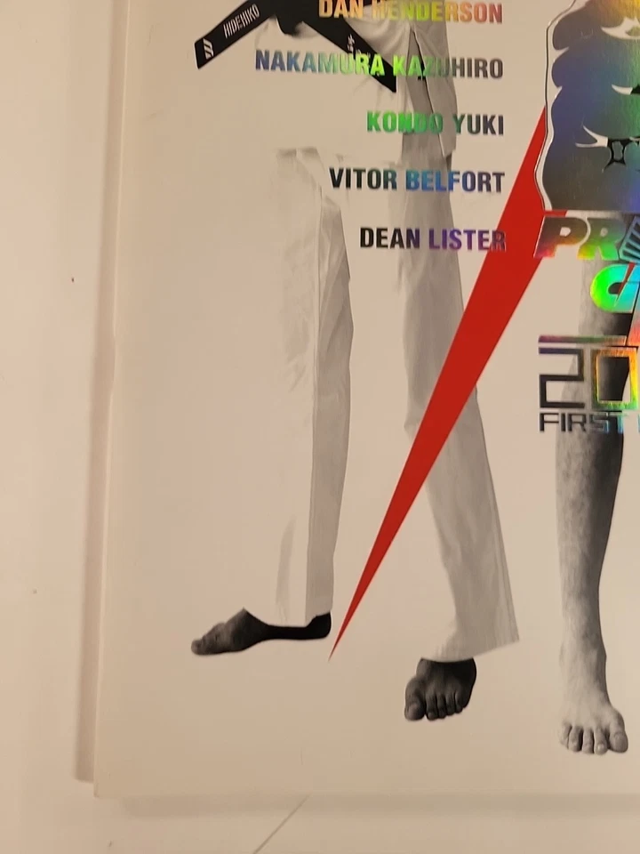 PRIDE FC 2005 Middleweight GP First Round Program Sakuraba Silva Yoshida MMA - Image 2 of 4