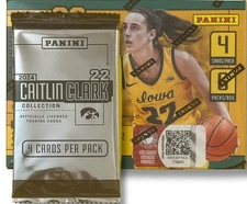 2024 Panini Caitlin Clark Collection Basketball Sealed Blaster Pack