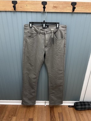 Grizzly Skate Apparel Gray Jean Pants Mens 32x32 Slate Grey Classic Griptape