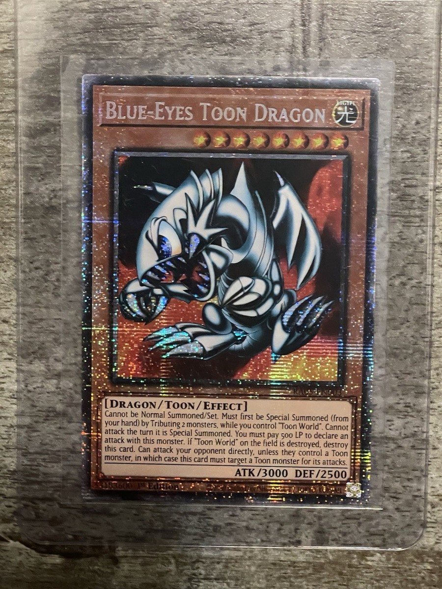 YuGiOh! Blue-Eyes Toon Dragon Starlight RA05-EN003 Rarity
