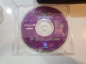 SEGA Saturn Home Console Black 2 Controllers Ultimate Mortal Kombat MINT RARE 💖