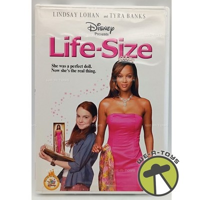 Disney Life-Size 2000 DVD Movie Lindsay Lohan and Tyra Banks
