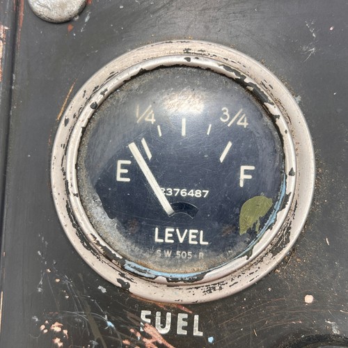 Vintage Military Cluster Gauge Instrument Dashboard Panel Jeep STEAMPUNK 7.5X15" - Foto 5 di 19