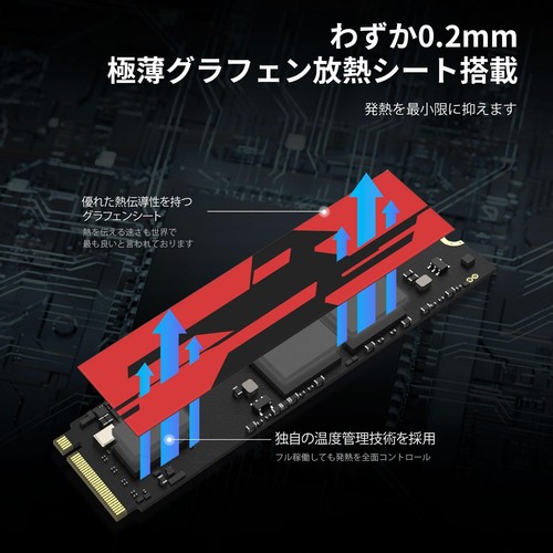 MONSTER STORAGE 2TB NVME SSD PCIE GEN 4 × 4 Maximum Road: 7,400MB/S Maximum Writ - Picture 4 of 7