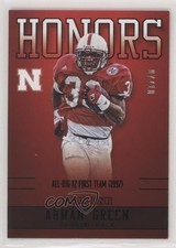2015 Panini Nebraska Cornhuskers Honors Black 7/10 Ahman Green #AHG-NEB w6g